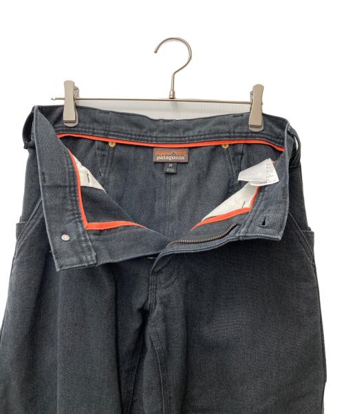 Patagonia（パタゴニア）Patagonia (パタゴニア) Iron Forge Hemp Canvas Double Knee Pants　55296SP19 ブラック サイズ:71ｃｍ(W28)の古着・服飾アイテム
