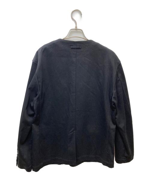 IHATOV（イーハトーブ）IHATOV (イーハトーブ) ノーカラージャケット ブラック サイズ:Mの古着・服飾アイテム