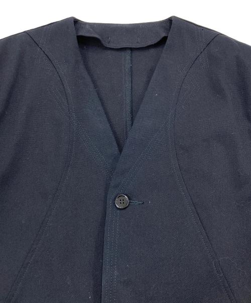 IHATOV（イーハトーブ）IHATOV (イーハトーブ) ノーカラージャケット ブラック サイズ:Mの古着・服飾アイテム