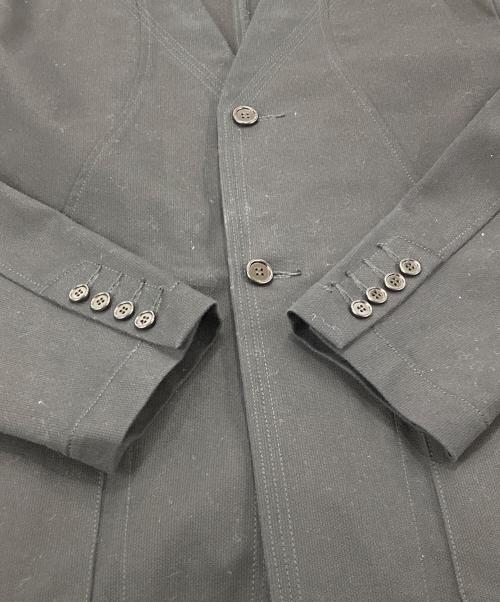 IHATOV（イーハトーブ）IHATOV (イーハトーブ) ノーカラージャケット ブラック サイズ:Mの古着・服飾アイテム