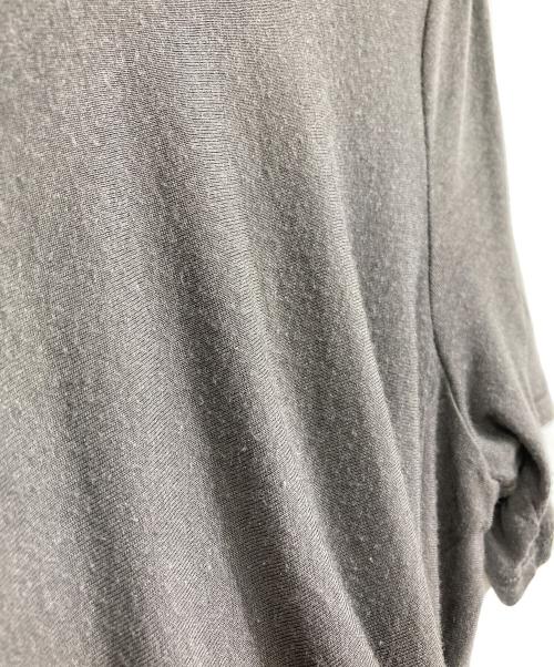 LIMI feu（リミフゥ）LIMI feu (リミフゥ) アシンメトリーカットソー グレー サイズ:Freeの古着・服飾アイテム