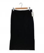 Lisiereリジェール）の古着「スチレッチタイトスカート」｜ブラック