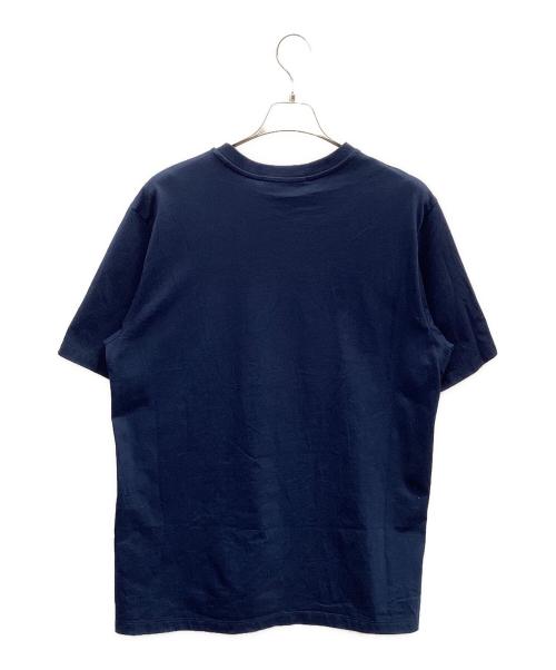 MSGM（エムエスジーエム）MSGM (エムエスジーエム) ロゴTシャツ ネイビー サイズ:Ｌの古着・服飾アイテム