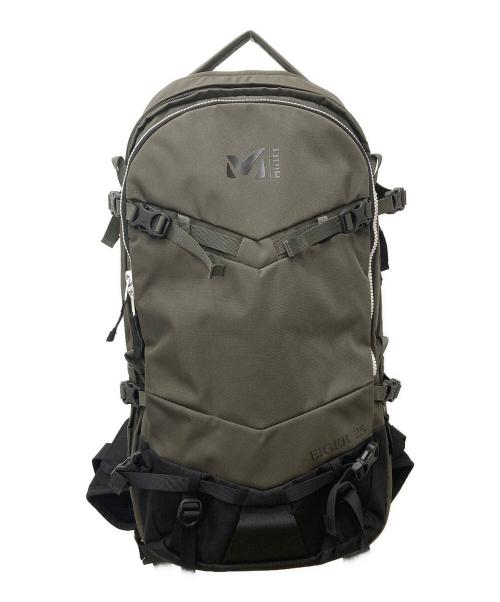 MILLET（ミレー）MILLET (ミレー) EIGER 25　リュック オリーブの古着・服飾アイテム
