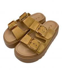 CASADEI（カサディ）の古着「BIRKY SANDAL」｜ブラウン