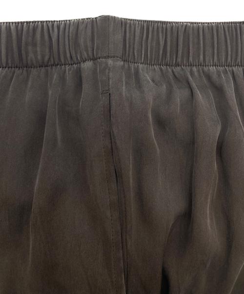 MUSE de Deuxieme Classe（ミューズ ドゥーズィエム クラス）MUSE de Deuxieme Classe (ミューズ ドゥーズィエム クラス) シルクサテン イージーパンツ ブラウン サイズ:36の古着・服飾アイテム