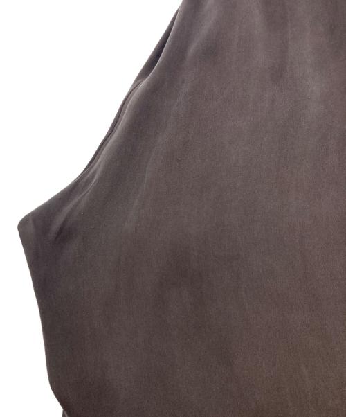 MUSE de Deuxieme Classe（ミューズ ドゥーズィエム クラス）MUSE de Deuxieme Classe (ミューズ ドゥーズィエム クラス) シルクサテン イージーパンツ ブラウン サイズ:36の古着・服飾アイテム