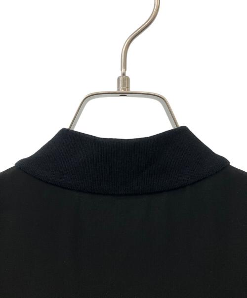 ANAYI（アナイ）ANAYI (アナイ) シフォンコンビスキッパー衿 ワンピース ブラック サイズ:34の古着・服飾アイテム
