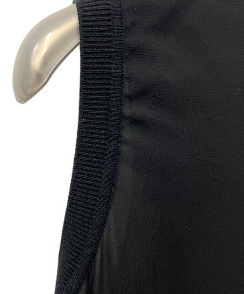 ANAYI（アナイ）ANAYI (アナイ) シフォンコンビスキッパー衿 ワンピース ブラック サイズ:34の古着・服飾アイテム