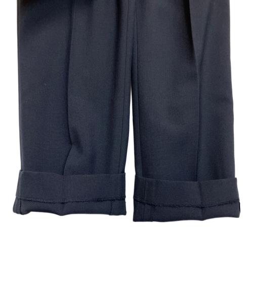 theory（セオリー）theory (セオリー) Oxford Wool HW Slim Crop ネイビー サイズ:00 未使用品の古着・服飾アイテム