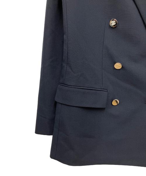 theory（セオリー）theory (セオリー) Oxford Wool Boxy DB JKT ネイビー サイズ:00の古着・服飾アイテム