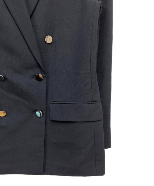 theory（セオリー）theory (セオリー) Oxford Wool Boxy DB JKT ネイビー サイズ:00の古着・服飾アイテム