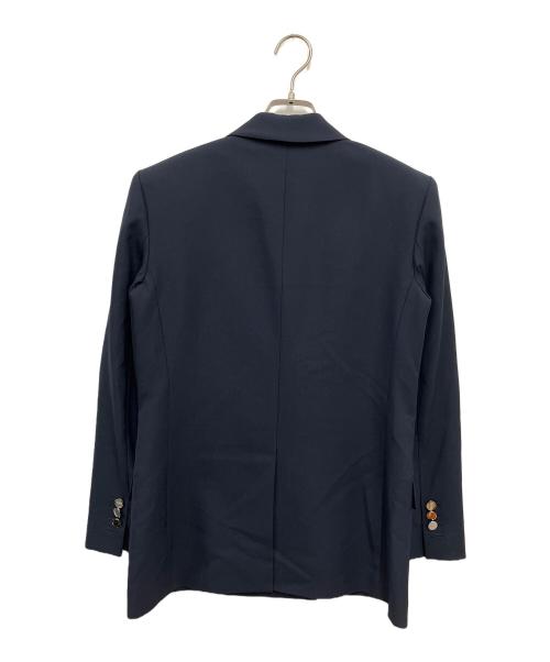 theory（セオリー）theory (セオリー) Oxford Wool Boxy DB JKT ネイビー サイズ:00の古着・服飾アイテム