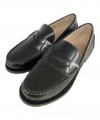 theoryセオリー）の古着「Polished Calf City Loafer」｜ブラック