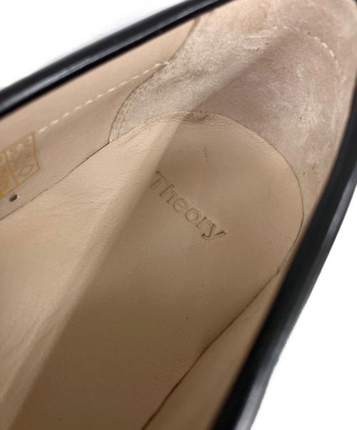 theory（セオリー）theory (セオリー) Polished Calf City Loafer ブラック サイズ:SIZE36の古着・服飾アイテム