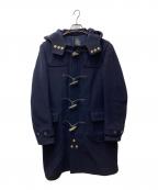 SCYEBASICSサイベーシックス）の古着「ウールカシミヤメルトンダッフルコート　5116-73520」｜ネイビー