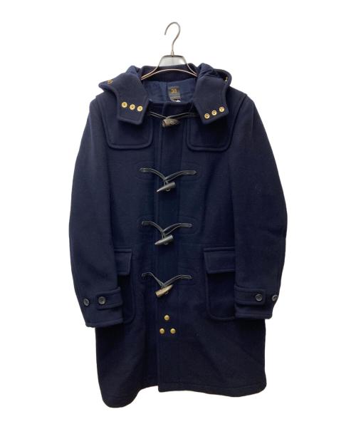 SCYEBASICS（サイベーシックス）SCYEBASICS (サイベーシックス) ウールカシミヤメルトンダッフルコート　5116-73520 ネイビー サイズ:38の古着・服飾アイテム