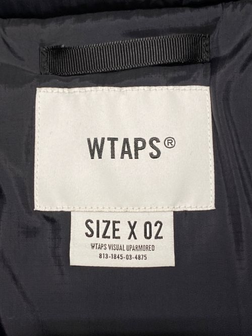 WTAPS（ダブルタップス）WTAPS (ダブルタップス) BIVOUAC JACKET NYLON. RIPSTOP FORTLESS ブラック サイズ:02の古着・服飾アイテム