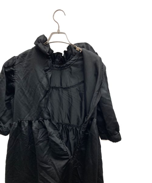 COMME des GARCONS GIRL（コムデギャルソンガール）COMME des GARCONS GIRL (コムデギャルソンガール) フリルドレス ブラック サイズ:Sの古着・服飾アイテム