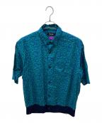 ZUCCAズッカ）の古着「LIBERTY PRINT SHIRT」｜ブルー