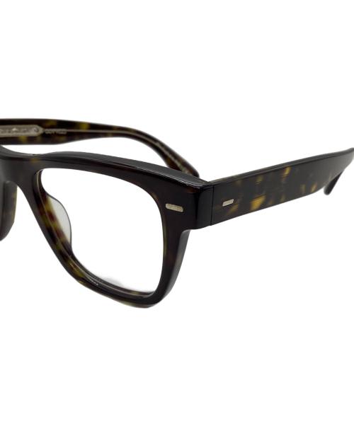 OLIVER PEOPLES（オリバーピープルズ）OLIVER PEOPLES (オリバーピープルズ) 眼鏡 ブラウンの古着・服飾アイテム