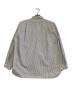 nanamica (ナナミカ) Regular Collar Stripe Wind Shirt ブラック×ホワイト サイズ:XS：11000円