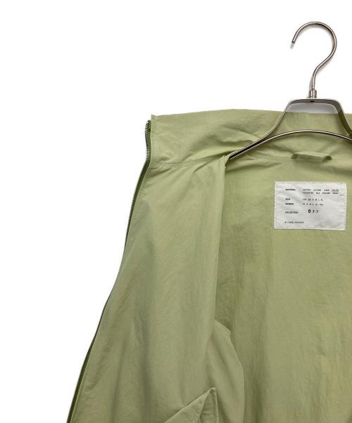 CAMIEL FORTGENS（カミエルフォートヘンス）CAMIEL FORTGENS (カミエルフォートヘンス) TECH-TRACK JACKET 黄緑 サイズ:XSの古着・服飾アイテム