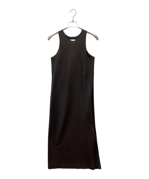 gabriela coll garments（ガブリエラコールガーメンツ）GABRIELA COLL GARMENTS (ガブリエラコールガーメンツ) LORO PIANA FINE WOOL BIAS CUT DRESS ブラウン サイズ:Mの古着・服飾アイテム