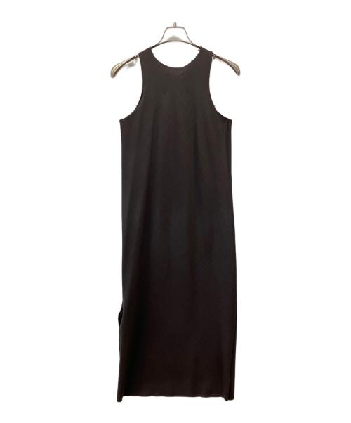 gabriela coll garments（ガブリエラコールガーメンツ）GABRIELA COLL GARMENTS (ガブリエラコールガーメンツ) LORO PIANA FINE WOOL BIAS CUT DRESS ブラウン サイズ:Mの古着・服飾アイテム