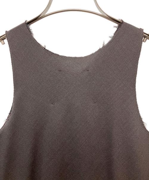 gabriela coll garments（ガブリエラコールガーメンツ）GABRIELA COLL GARMENTS (ガブリエラコールガーメンツ) LORO PIANA FINE WOOL BIAS CUT DRESS ブラウン サイズ:Mの古着・服飾アイテム