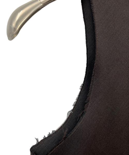 gabriela coll garments（ガブリエラコールガーメンツ）GABRIELA COLL GARMENTS (ガブリエラコールガーメンツ) LORO PIANA FINE WOOL BIAS CUT DRESS ブラウン サイズ:Mの古着・服飾アイテム