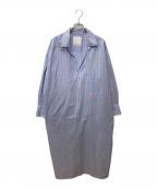 journal standard L'essageジャーナルスタンダード レサージュ）の古着「TCタイプライターシャツワンピース」｜ブルー