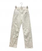 YANUKヤヌーク）の古着「LEAボーイズストレート」｜ホワイト