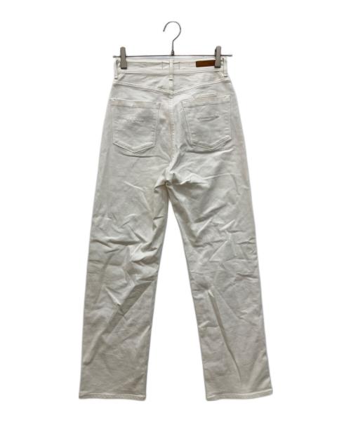 YANUK（ヤヌーク）YANUK (ヤヌーク) LEAボーイズストレート ホワイト サイズ:24の古着・服飾アイテム