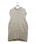 house of lotusハウスオブロータス）の古着「SLK HAND ニットベスト」｜ホワイト