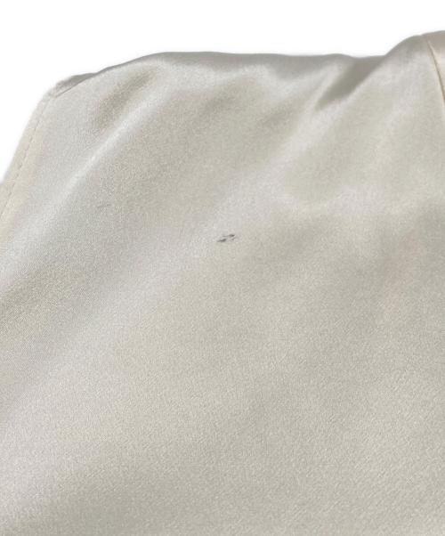 AKRIS（アクリス）AKRIS (アクリス) シルクノースリーブブラウス アイボリー サイズ:38の古着・服飾アイテム