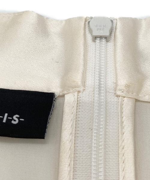 AKRIS（アクリス）AKRIS (アクリス) シルクノースリーブブラウス アイボリー サイズ:38の古着・服飾アイテム