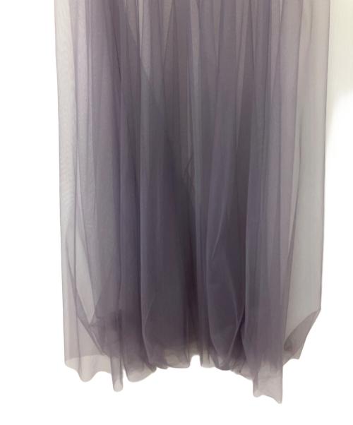 Chika Kisada（チカ キサダ）Chika Kisada (チカ キサダ) RAY BEAMS (レイ ビームス) 別注 チュール フリル ワンピース グレー サイズ:1の古着・服飾アイテム