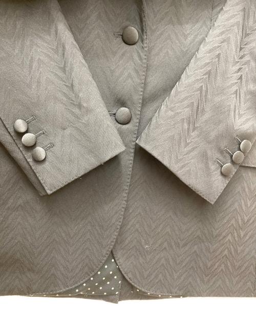 DOLCE & GABBANA（ドルチェ＆ガッバーナ）DOLCE & GABBANA (ドルチェ＆ガッバーナ) テーラードジャケット　F29N0T ブラック サイズ:42の古着・服飾アイテム