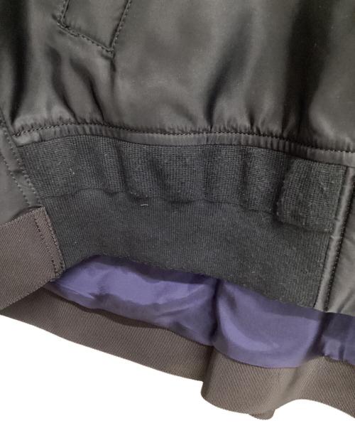 sacai（サカイ）sacai (サカイ) MA-1 NYLON VEST ブラック サイズ:2の古着・服飾アイテム