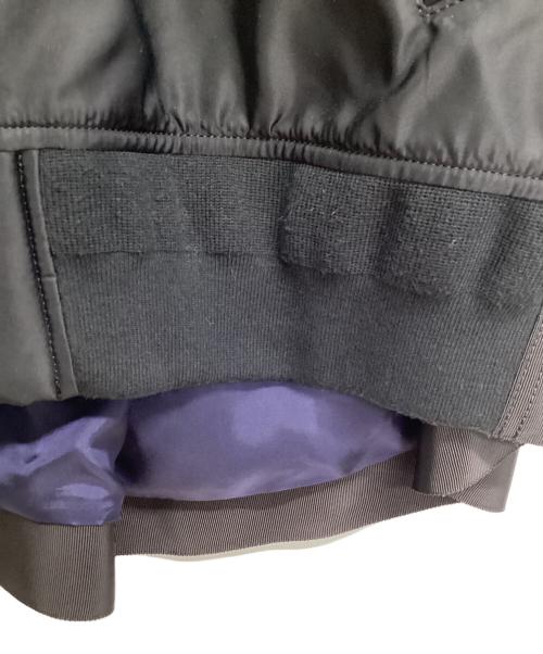 sacai（サカイ）sacai (サカイ) MA-1 NYLON VEST ブラック サイズ:2の古着・服飾アイテム