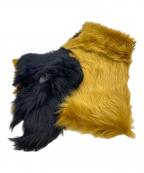 Karl Donoghueカールドノヒュー）の古着「ムートンストール」｜イエロー