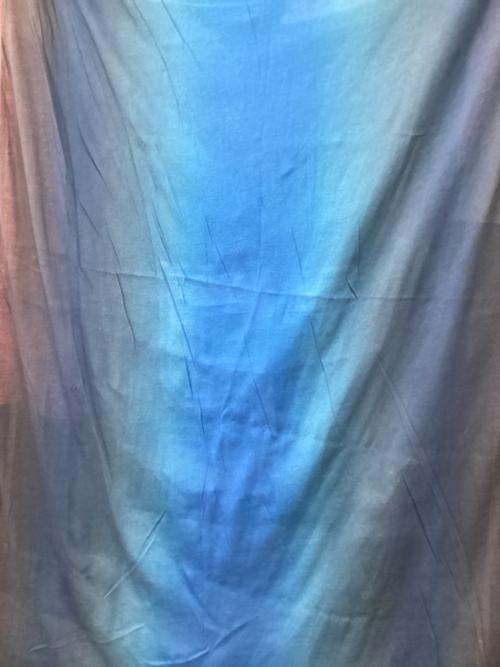 pierre-louis mascia（ピエールルイマシア）Pierre-Louis Mascia (ピエールルイマシア) ストール ネイビー×ピンクの古着・服飾アイテム