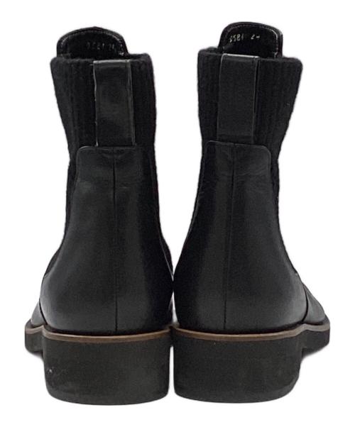 LANVIN COLLECTION（ランバンコレクション）LANVIN COLLECTION (ランバンコレクション) サイドニットショートブーツ ブラック サイズ:24の古着・服飾アイテム