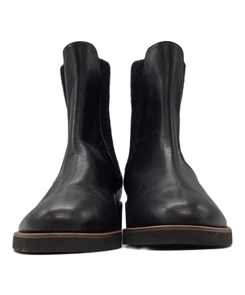 LANVIN COLLECTION（ランバンコレクション）LANVIN COLLECTION (ランバンコレクション) サイドニットショートブーツ ブラック サイズ:24の古着・服飾アイテム
