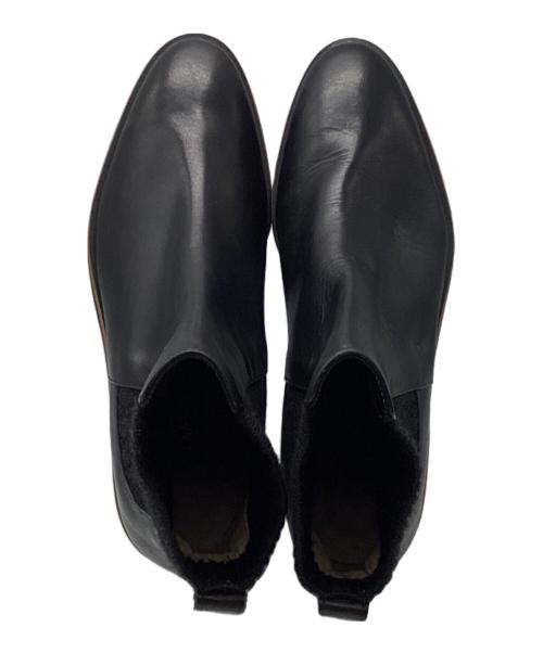 LANVIN COLLECTION（ランバンコレクション）LANVIN COLLECTION (ランバンコレクション) サイドニットショートブーツ ブラック サイズ:24の古着・服飾アイテム