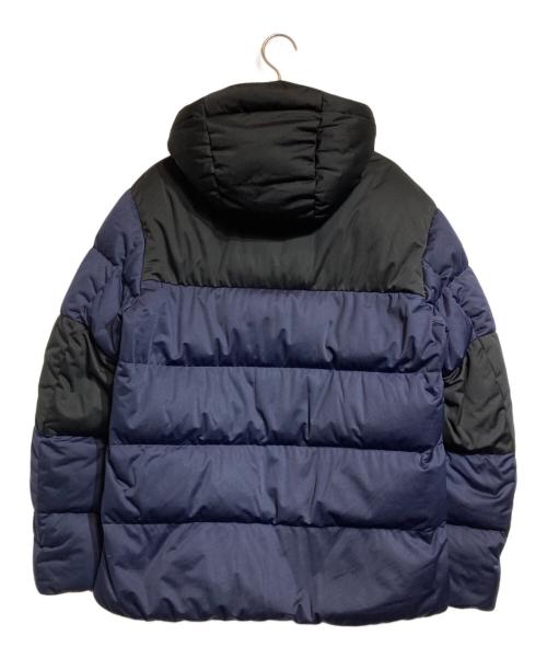 BLACK LABEL CRESTBRIDGE（ブラックレーベル クレストブリッジ）BLACK LABEL CRESTBRIDGE (ブラックレーベル クレストブリッジ) カラーブロックストレッチスポーツダウンジャケット/Color Block Stretch Sport Down Jacket ネイビー サイズ:Lの古着・服飾アイテム