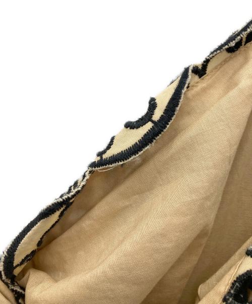 Sandro（サンドロ）Sandro (サンドロ) アイレットレースミニドレス ブラック サイズ:SIZE34の古着・服飾アイテム