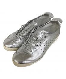 Onitsuka Tiger（オニツカタイガー）の古着「MEXICO 66 SD SLIP-ON　メキシコ　スリッポン　ローカットスニーカー」｜シルバー