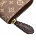 中古・古着 LOUIS VUITTON (ルイ ヴィトン) ジッピーコインパース ブラウン：12000円